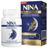 Melatonina Nina 0,21mg 120 comprimidos