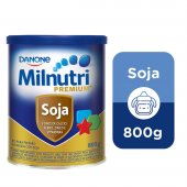 Pó para Preparo de Bebida Milnutri Premium Soja Danone 1 a 5 anos 800g