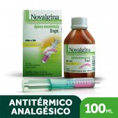 Novalgina 50mg/ml Sabor Framboesa Solução Oral 100ml