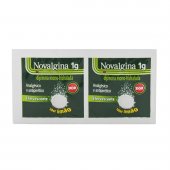 Novalgina Dipirona Sódica 1g 2 comprimidos efervescentes