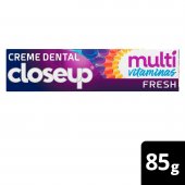 Pasta de Dente Closeup Multivitaminas +12 Benefícios Fresh 85g