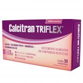 Polivitamínico Calcitran Triflex 30 comprimidos
