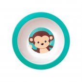 Prato Bowl Buba Baby Animal Fun Macaco com 1 unidade