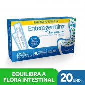 Probiótico Enterogermina  20 frascos de 5ml cada