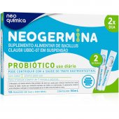 Probiótico Neogermina 2 bilhões 10 frascos de 5ml cada