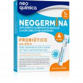 Probiótico Neogermina 4 bilhões 5 frascos de 5ml cada
