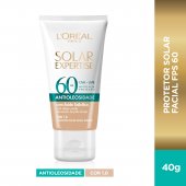 Protetor Solar Facial L'Oréal Paris Solar Expertise Antioleosidade FPS 60 Cor Clara FPS 60 40g