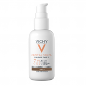 Protetor Solar Facial Vichy UV-Age Daily Cor 5.0 FPS 60 40g