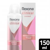 Desodorante Rexona Clinical Classic Feminino Antitranspirante Aerosol 150ml