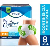 Roupa Íntima Tena Pants Confort P/M 8 unidades