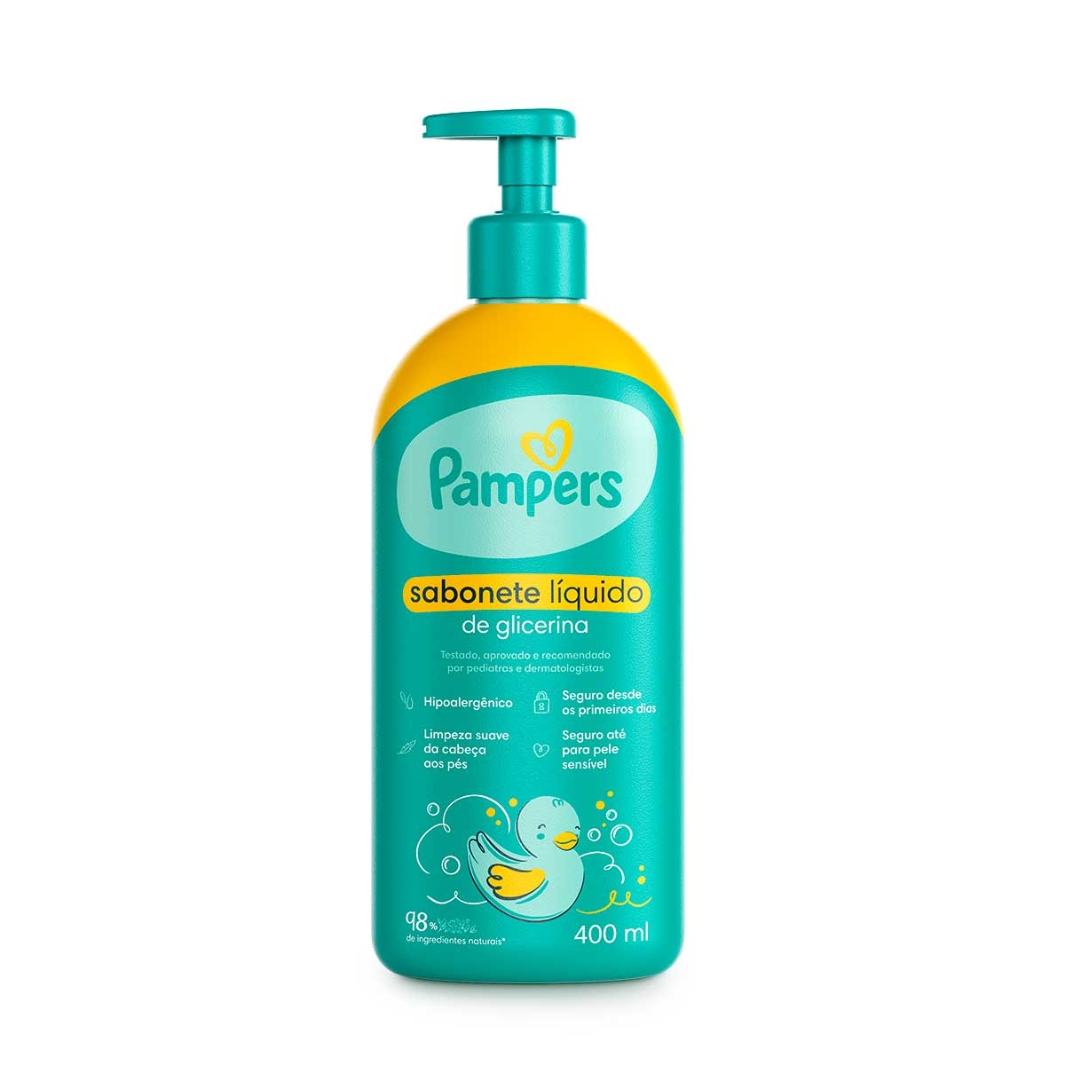 Shampoo Infantil Livre de Lágrimas Da Cabeça Aos Pés Natural Vegano -  Saboaria Lindo & Natural