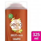 Shampoo Seda Joias da Natureza Abacate e Karité 325ml