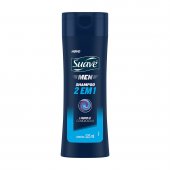 Shampoo Suave Men 2 em 1 Limpa e Condiciona com 325ml