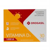 Suplemento Alimentar Drogasil Vitamina D3 1000UI