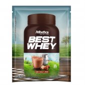 Suplemento Alimentar Atlhetica Nutrition Best Whey 25g Protein Leite, Cacau & Avelã Sachê 40g