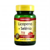 Suplemento Alimentar Licopeno + Selênio Maxinutri 60 cápsulas
