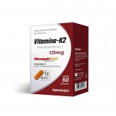Suplemento Alimentar de Vitamina K2 125mcg Maxinutri - 60 Cápsulas