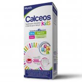 Suplemento Vitamínico Infantil Calceos Kids Sabor Cereja com 200ml