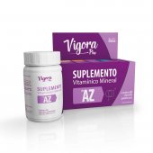 Suplemento Vitamínico Vigora Plus de A a Z com 60 Cápsulas