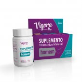 Suplemento Vitamínico Vigora Plus Homem com 60 Cápsulas