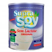 Leite Supra Soy Sem Lactose Original com 300g