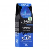 Tonalizante Hidratante C.Kamura Fashion Star Colours Cobalt Blue com 100g