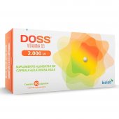 Vitamina D Doss 2.000UI com 90 Cápsulas