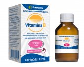 Vitamina D Eurofarma 500 UI Gotas 10ml