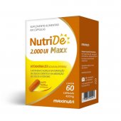 Vitamina D NutriDe Maxx Maxinutri 2.000UI 60 cápsulas