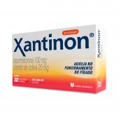 Xantinon Racemetionina 100mg + Colina 20mg 30 comprimidos