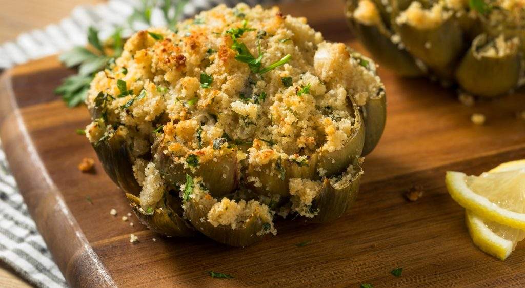 corações de alcachofra