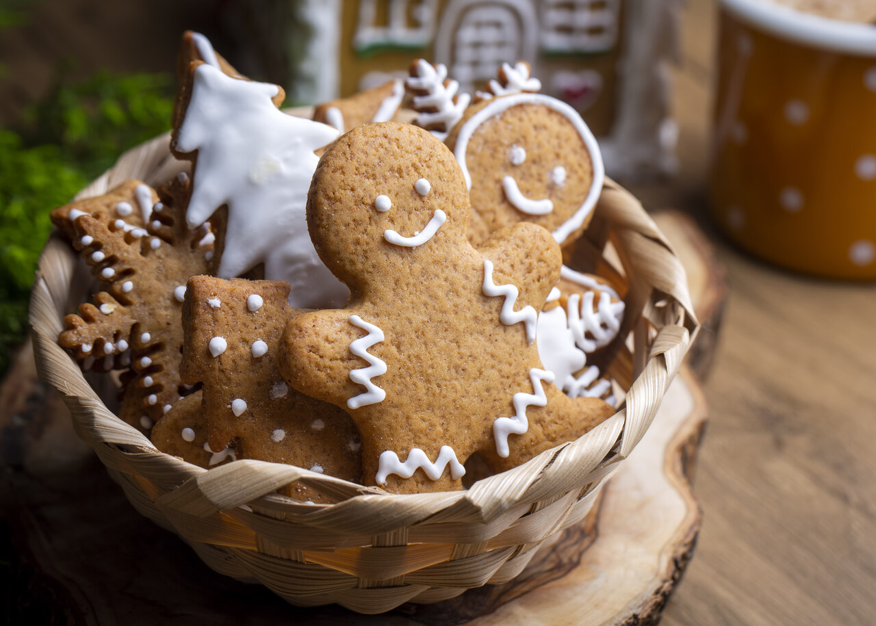 biscoitos de gengibre