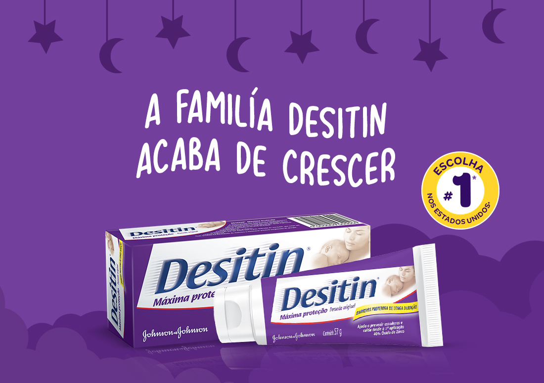 A família Desitin acaba de crescer