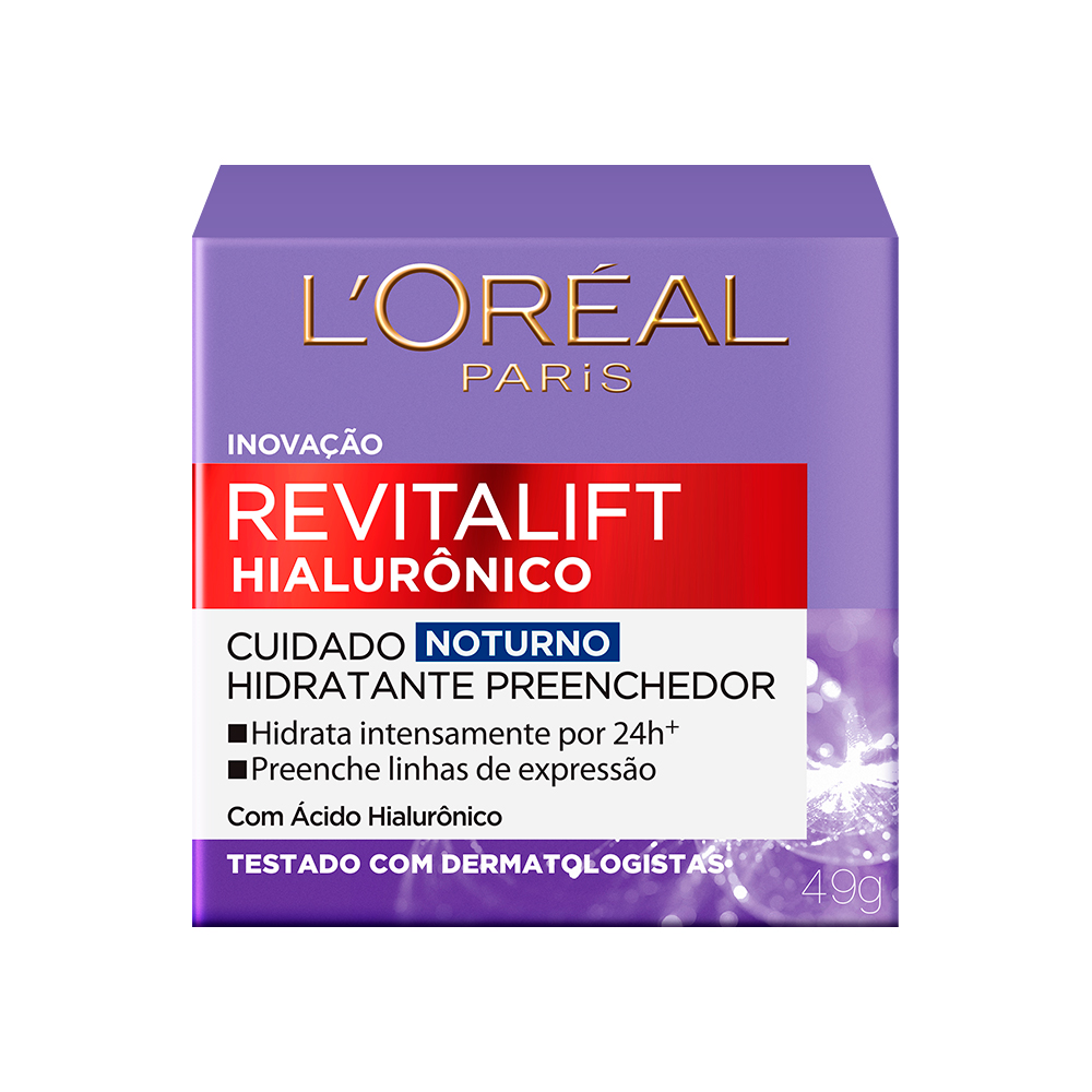 CREME ANTI-IDADE REVITALIFT HIALURÔNICO NOTURNO