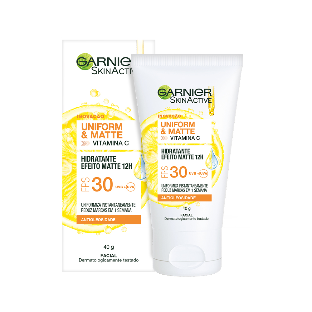 HIDRATANTE FACIAL GARNIER SKINACTIVE UNIFORM&MATTE